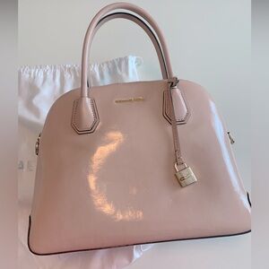 Michael Kors Pink patent Leather handbag